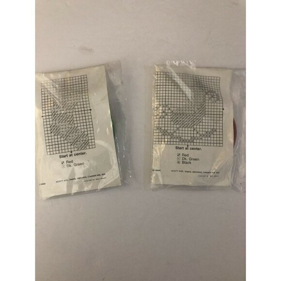 Mary Maxim Cross Stitch Samplers Christmas Sleigh - Picture 4 of 5